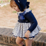 Abito Con Culotte In Tessuto Anallergico Neonata RAHIGO 24271