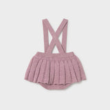 Completo 3 Pezzi Neonata culotte con bretelle Mayoral 2804