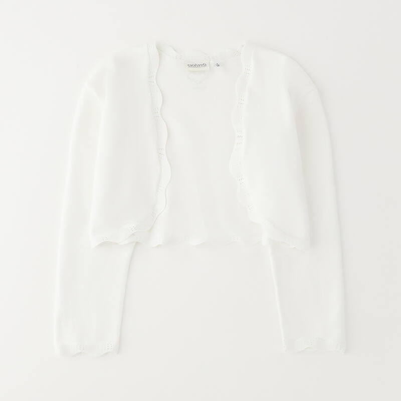 Coprispalle In Filo Di Cotone Bambina SARABANDA G445