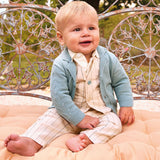 Panciotto Elegante In Cotone Neonato SARABANDA G681