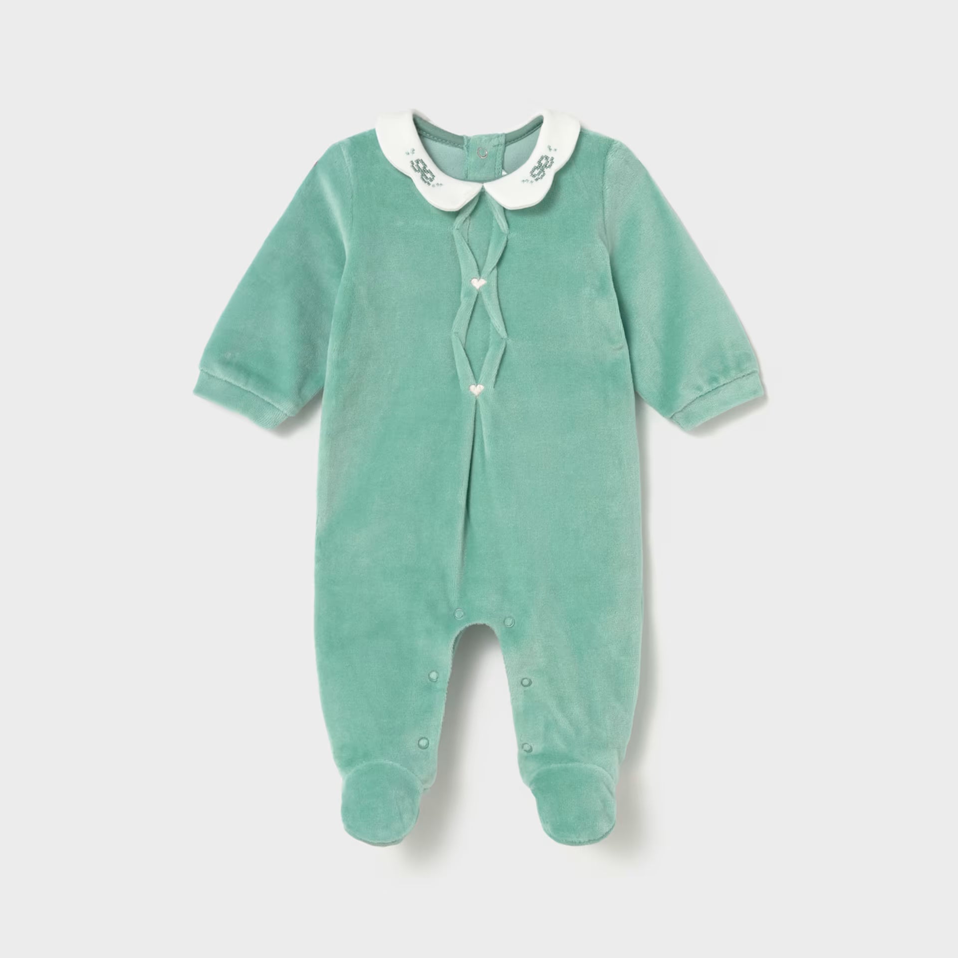 Tutina Intera In Ciniglia Neonata Rosa Antico Mayoral 2750