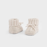 Calzini Scarpetta Caldo Cotone neonati Panna Mayoral 9167