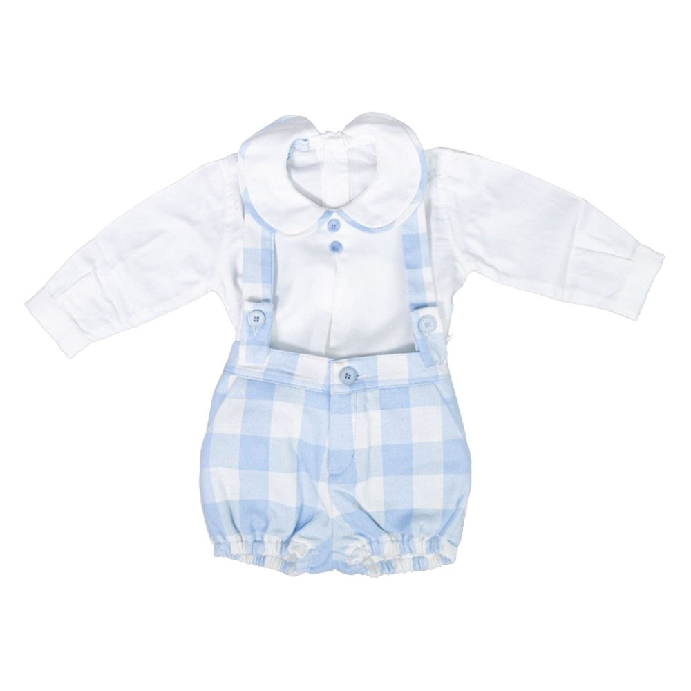 Camicia a maniche corte e collo pigiama con stampa - BLU - Bambino - 10 Camicia a maniche corte e collo pigiama con stampa - BLU - Bambino - 10
