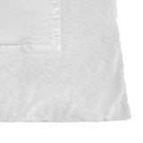 Coperta Imbottita Sfoderabile In Caldo Cotone e Ciniglia Bianco Neonata Lolo' 7001 - LOLO' - LuxuryKids