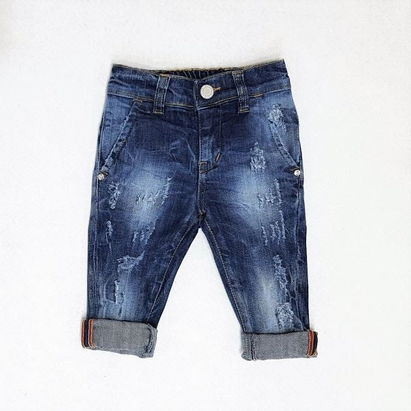 Jeans Con Tasche America Slim Fit Bambino Manuell & Frank MF1142B - MANUELL&FRANK - LuxuryKids