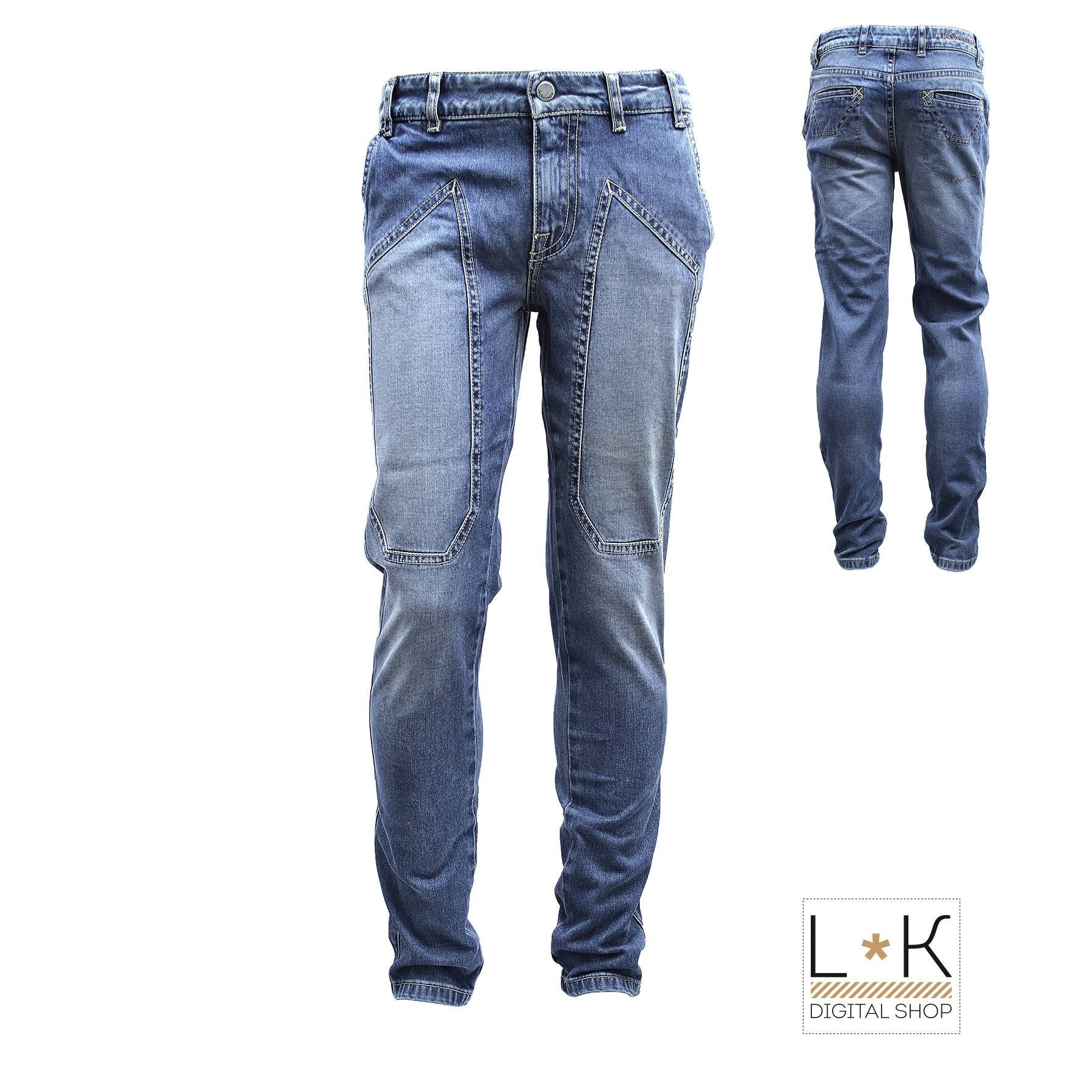 Jeans in Caldo Cotone Bambino Denim Jeckerson 7WPP95 - JECKERSON - LuxuryKids