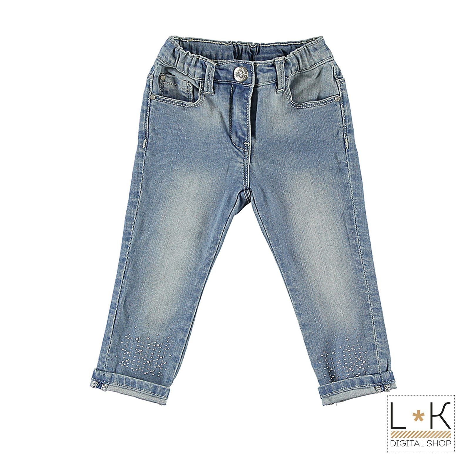 Jeans in Caldo Cotone Denim Bambina Sarabanda M239 - SARABANDA - LuxuryKids