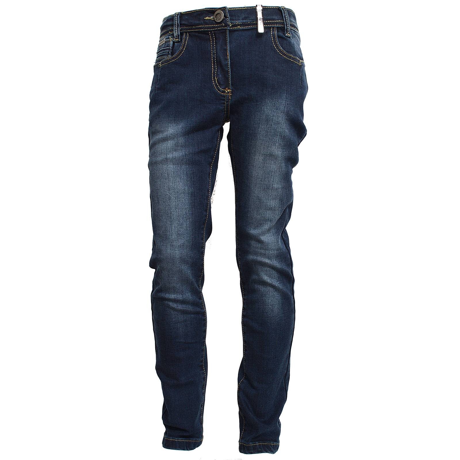 Jeans Slim Fit in Caldo Cotone Denim Bambina Sarabanda F442 - SARABANDA - LuxuryKids