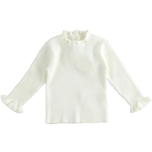 Maglia in Caldo Cotone a costine Neonata MINIBANDA 1743 - MINIBANDA - LuxuryKids