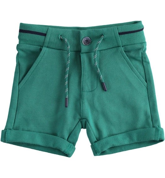 Pantaloncino Modello tuta Con Lacci verde Bambino SARABANDA 2546 - SARABANDA - LuxuryKids