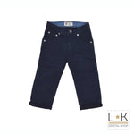 Pantalone 5 tasche Blu Neonato Fred Mello 13075 - FRED MELLO - LuxuryKids