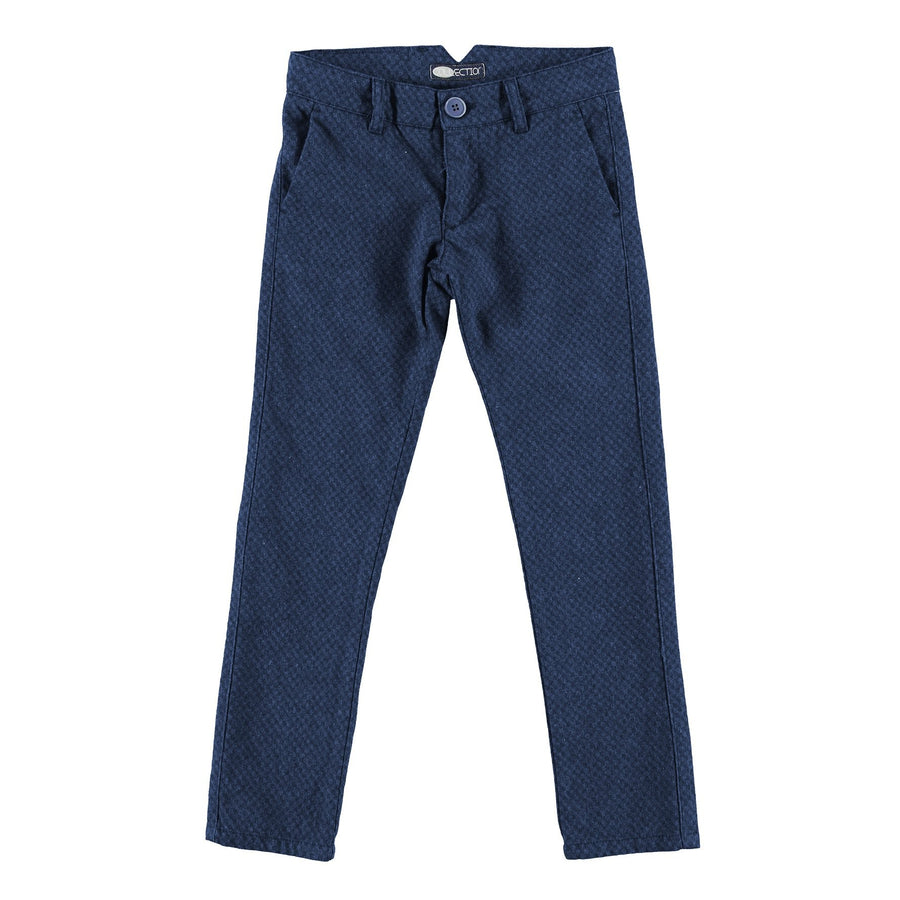 Pantalone Elegante Blu Slim con Tasche America Bambino Sarabanda T361 - SARABANDA - LuxuryKids