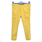 Pantalone Elegante in Caldo Cotone Senape per Bambino Manuell&Frank MF1000B - MANUELL&FRANK - LuxuryKids