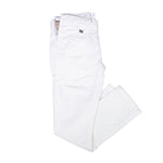 Pantalone Elegante in Cotone Bianco in Tinta Unita Bambino Sarabanda S341 - SARABANDA - LuxuryKids