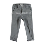 Pantalone in Caldo Cotone Grigio a Pois Bambino Sarabanda V151 - SARABANDA - LuxuryKids