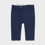 Pantalone Lungo In Cotone Blu Neonato Mayoral 1570 - MAYORAL - LuxuryKids