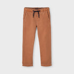 Pantalone Lungo In Misto Lino Coccio Bambino MAYORAL 3564 - MAYORAL - LuxuryKids