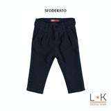 Pantalone Slim Tasche America Blu Bambino Sarabanda R162 - SARABANDA - LuxuryKids