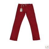 Pantalone Slim Tasche America Rosso Bambino Sarabanda R363 - SARABANDA - LuxuryKids