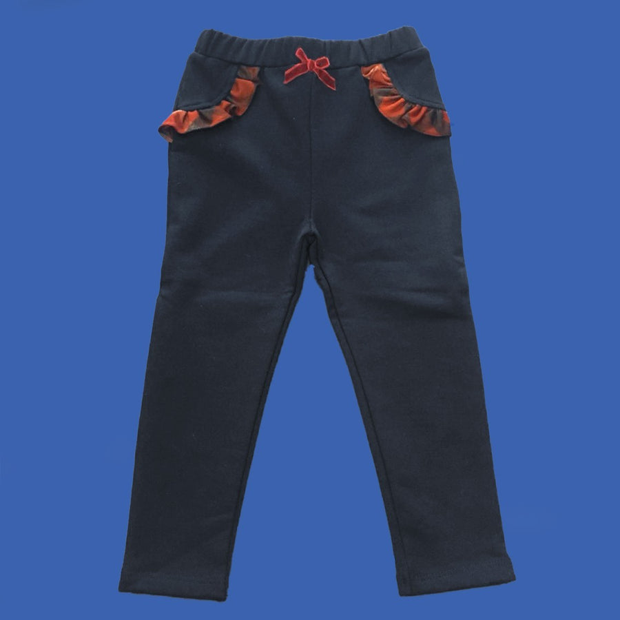 Pantalone Tuta in Caldo cotone Blu Bambina Patachou 2333406 - PATACHOU - LuxuryKids