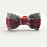 Papillon Elegante Grigio-Panna a Quadretti per Neonato Manuell&Frank MP048I - MANUELL&FRANK - LuxuryKids