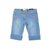 Pinocchietto di Jeans in Cotone Bambina Denim Sarabanda E477 - SARABANDA - LuxuryKids