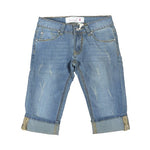 Pinocchietto di Jeans in Cotone Bambina Denim Fracomina FM12SSG534 - FRACOMINA - LuxuryKids