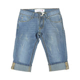 Pinocchietto di Jeans in Cotone Bambina Denim Fracomina FM12SSG534 - FRACOMINA - LuxuryKids