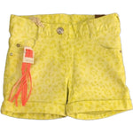 Short in Cotone con Stampa Bambina Giallo Sarabanda I577 - SARABANDA - LuxuryKids