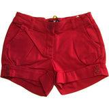 Short in Cotone Rosso Bambina Papermoon 8PM72040 - PAPERMOON - LuxuryKids