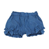 Shorts In cotone Blu Denim Neonata DR KIDS DK320 - DR.KID - LuxuryKids
