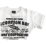 T-Shirt Bianco con Stampa Bambino Scorpion Bay JTE2368 - SCORPION BAY - LuxuryKids