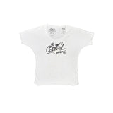 T-Shirt Cambia Colore Bianco con Stampa Bambino Colored Young AMC0001 - COLORED YOUNG - LuxuryKids