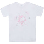 T-Shirt In Cotone Bianca Con Stampa Camaleontica Bambina BARBARAS XB138 - BARBARAS - LuxuryKids