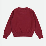 Cardigan In Lana Con Rouche In Tulle Bordeaux Bambina ANGEL'S FACE Polly - Angel's Face - LuxuryKids