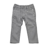 Pantalone con Micro Quadretti Grigio Bambino Jeckerson 7SPP95 - JECKERSON - LuxuryKids