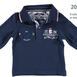 Polo a Tinta Unita Blu Bambino Sarabanda I125 - SARABANDA - LuxuryKids