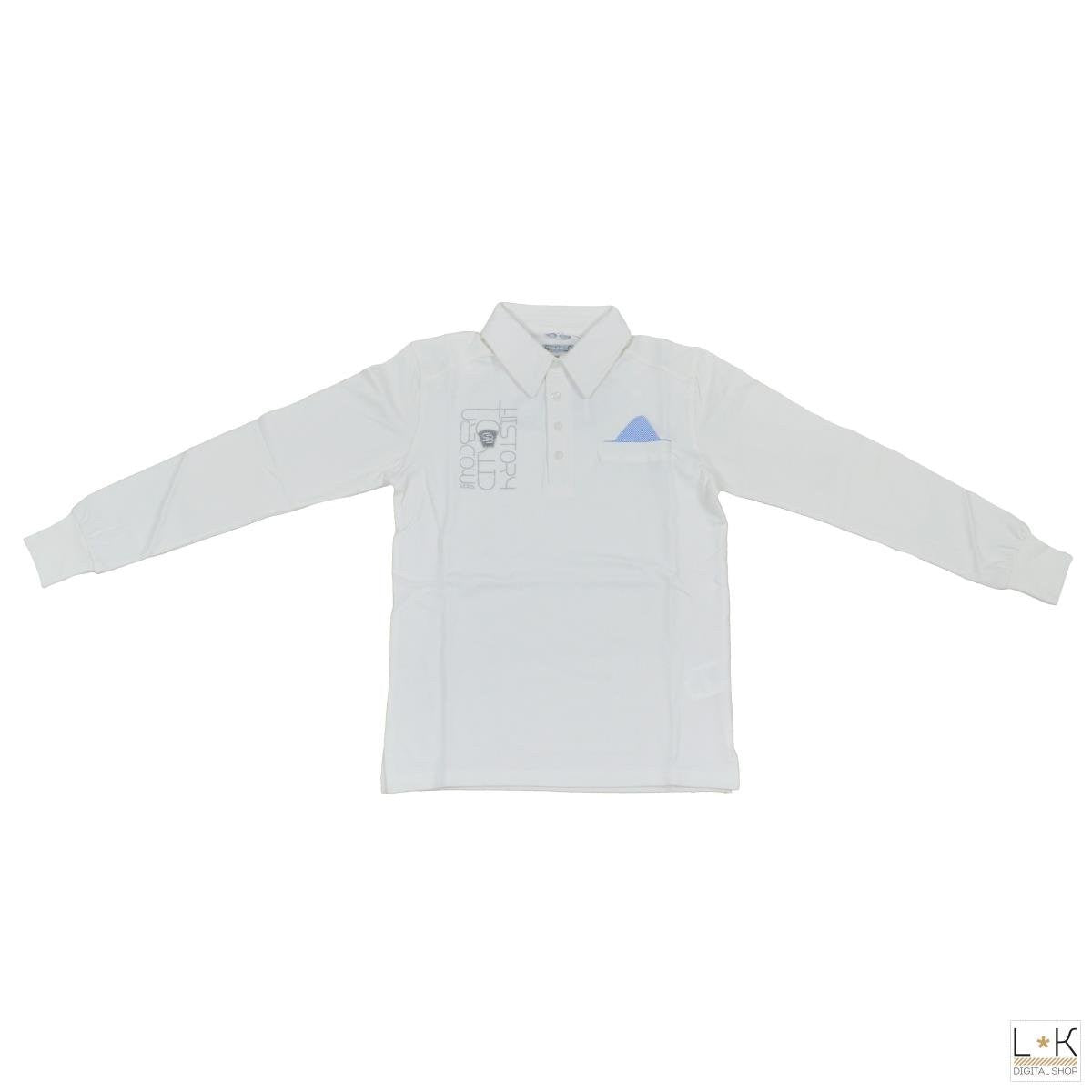 POLO CALDO COTONE RAGAZZO SARABANDA N328-02 - SARABANDA - LuxuryKids