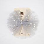 Fermaglio In Tulle Con Perle Bambina LUXURY KIDS LK04 - LUXURYKIDS - LuxuryKids