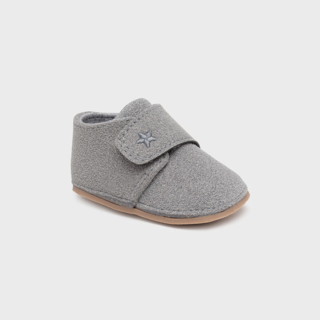 Scarpe da Culla Eleganti Neonato Grigio Mayoral 9446 Luxurykids