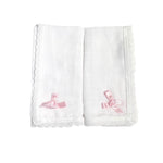 Set di 2 Quadrati Di Garza in Cotone Neonato-a Babidu 300GR - BABIDU - LuxuryKids