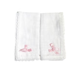 Set di 2 Quadrati Di Garza in Cotone Neonato-a Babidu 300GR - BABIDU - LuxuryKids