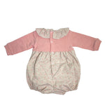 Pagliaccetto Con Maglia In Lana Neonata Teto e Tatta PA1300 - TETO E TATTA - LuxuryKids