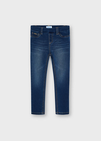 Jeans Basico Lungo Bambina Modello Leggings MAYORAL 577 - MAYORAL - LuxuryKids