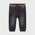 Pantalone In Caldo Cotone Con Elastico In Vita Neonato MAYORAL 2534 - MAYORAL - LuxuryKids