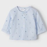Camicia Manica Lunga In Cotone Neonato MAYORAL 1183 - MAYORAL - LuxuryKids