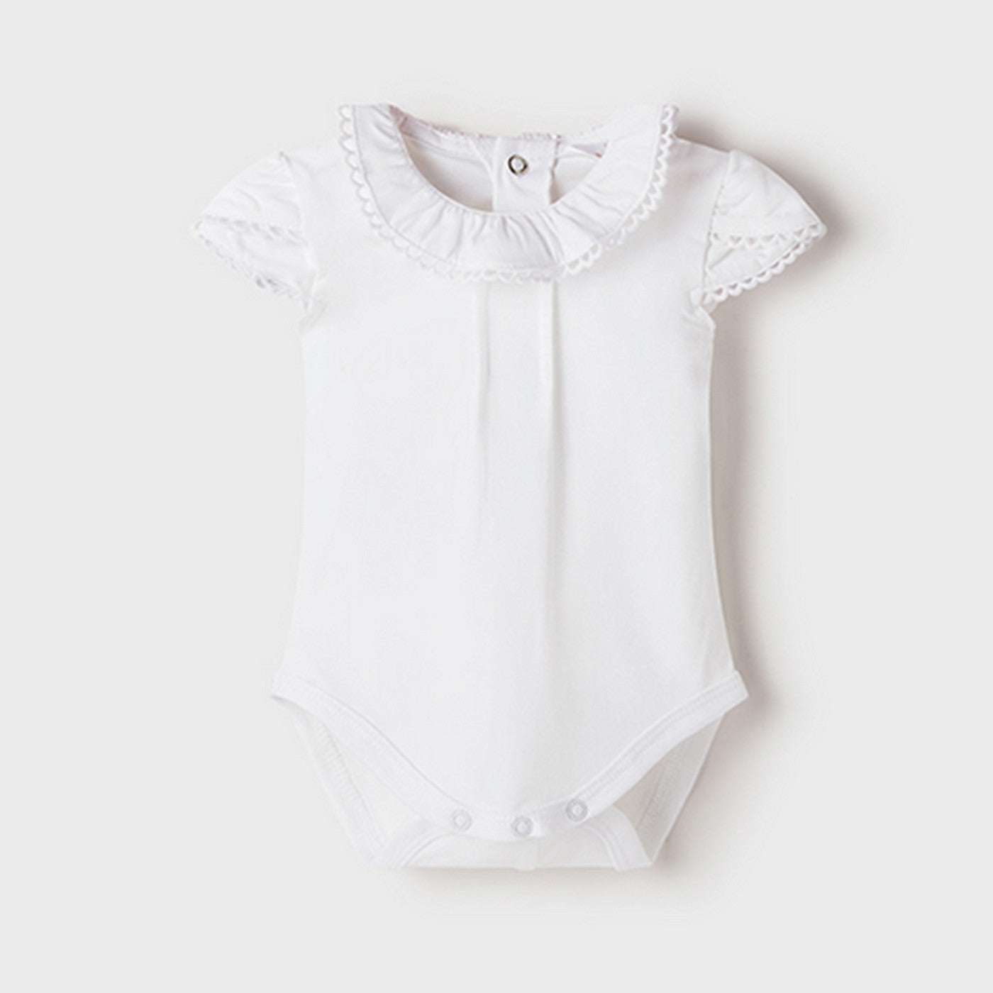 Body In Cotone Ecologico con Rouches neonata Mayoral 1712 - MAYORAL - LuxuryKids