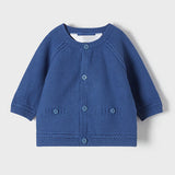 Cardigan Basico In Tricot In Cotone Neonato MAYORAL 1347 - MAYORAL - LuxuryKids
