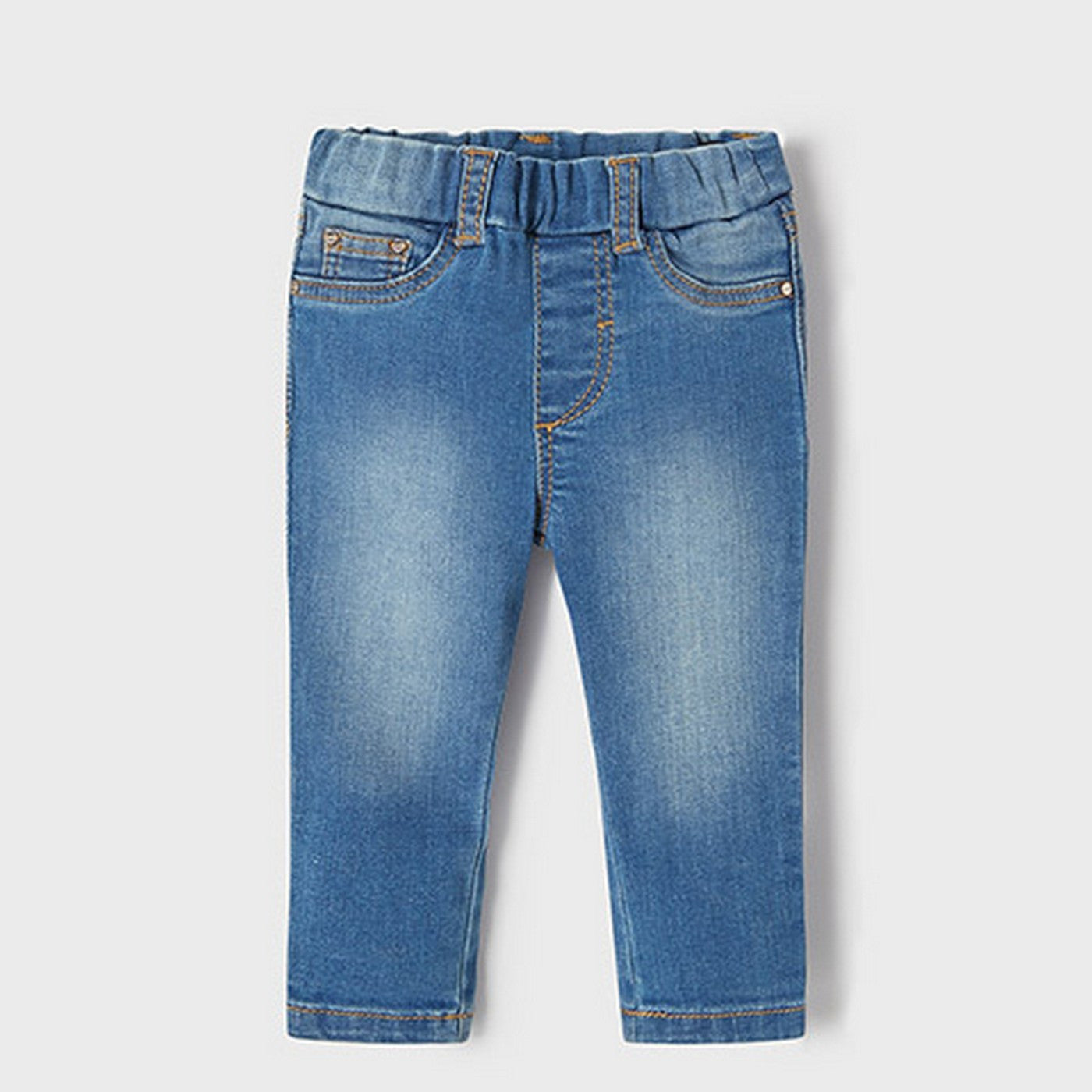 Jeans Slim Fit In Cotone Neonata MAYORAL 535J - MAYORAL - LuxuryKids