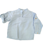 Camicia In Misto Lino Manica Lunga Con Tasche Neonato COCOTE 41086 - COCOTE - LuxuryKids